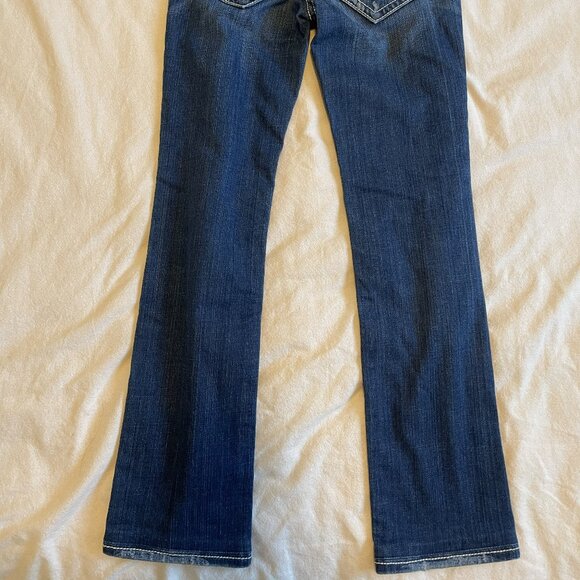 Rock Revival Tori Straight Leg Jeans Size 25 - Picture 8 of 8